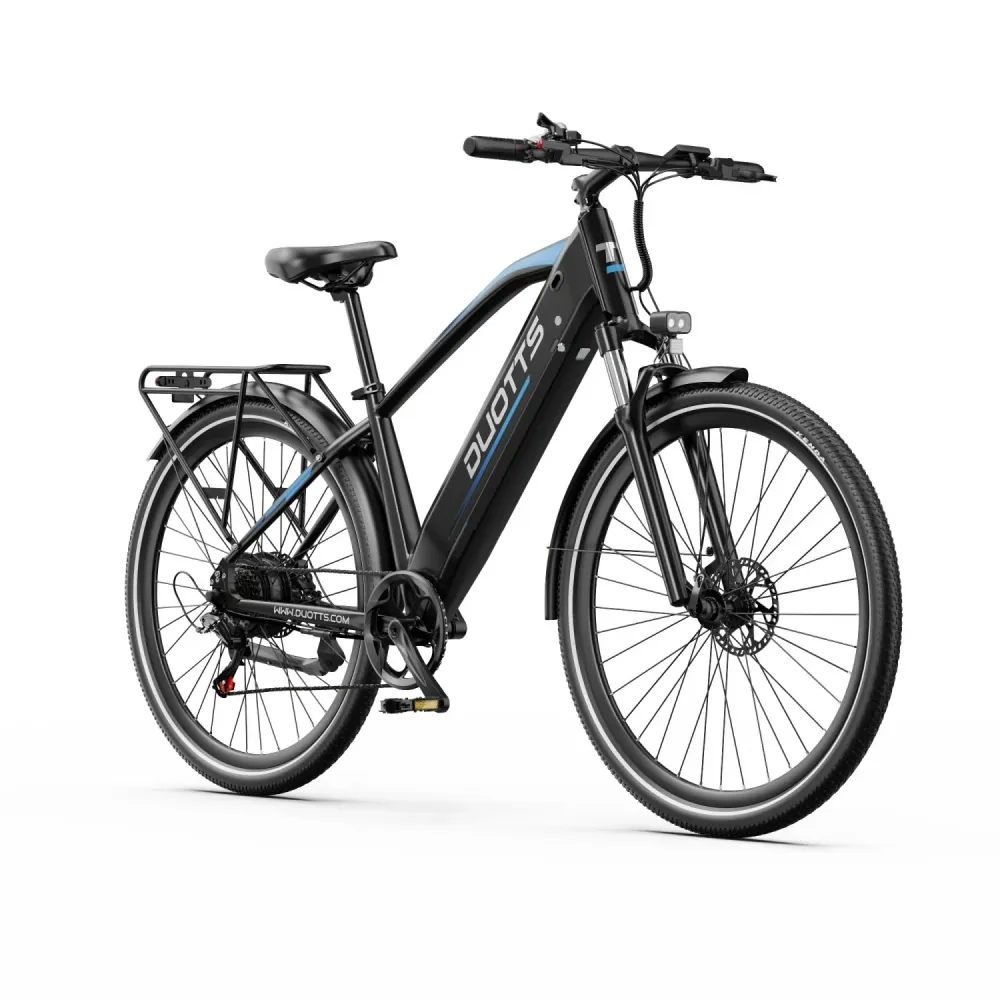 Vélo Électrique Duotts C29 Max - Moteur 250W Batterie 48V18Ah 29 Pouces Freins Hydrauliques - Bleu Noir