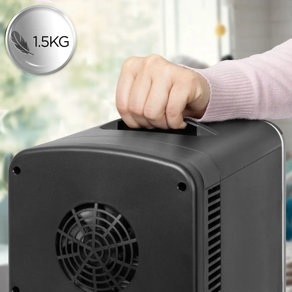 Duronic MFW4 BK Mini réfrigérateur 42W 4 litres Jusqu’à 6 cannettes Refrigerateur pour Snacks boisson lait maternel cosmét...