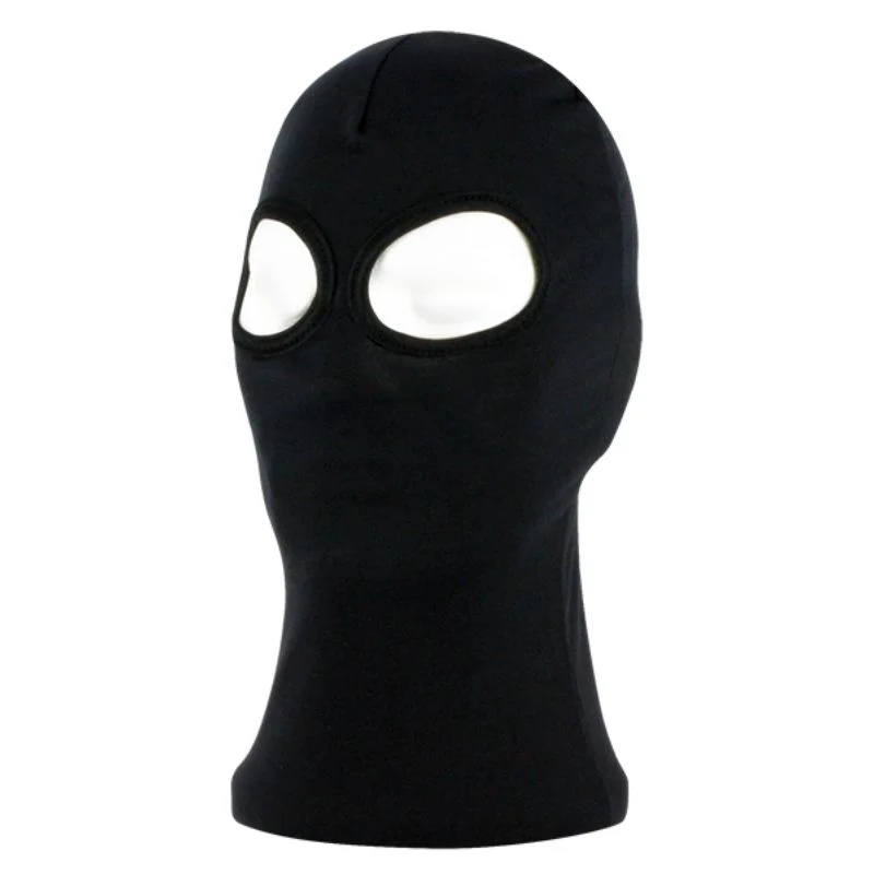 Cagoule moto noire 2 yeux ECM