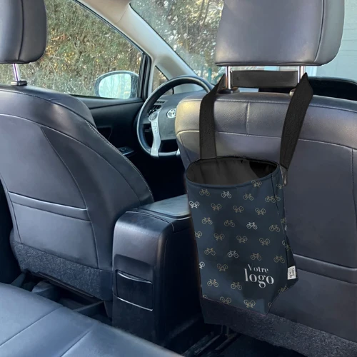Corbeille de voiture lavable à personnaliser Eco Loco