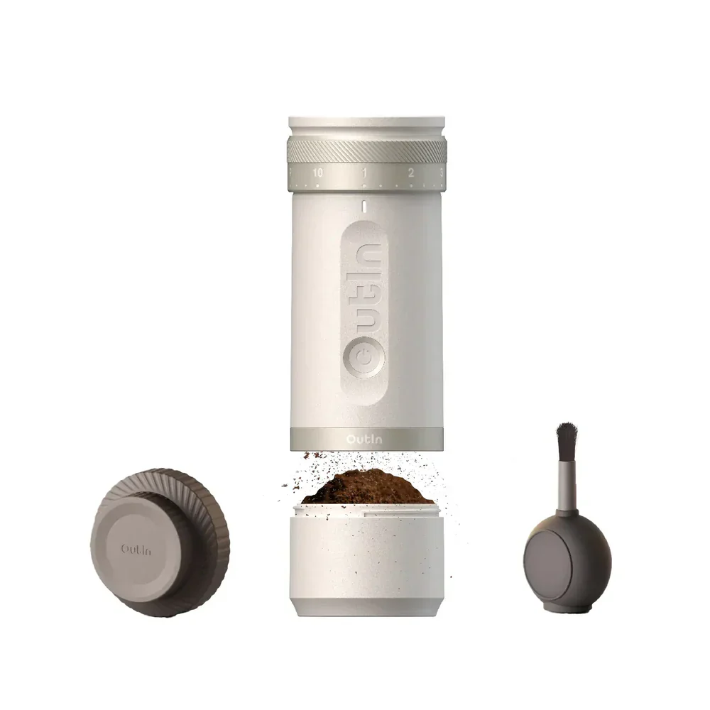 Pack Road Trip – EcoFlow River 3 Station Electrique portable + Moulin à café Outin + Câble de charge voiture EcoFlow Ecofl...