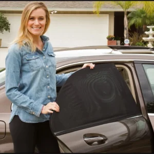 Pare-soleil pour vitres de voiture (2 pièces) Ecom Supremacy FR