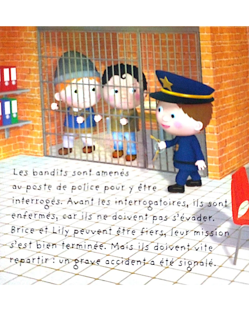 P’tit Garçon - La Voiture de Police de Brice Editions CHAARAOUI