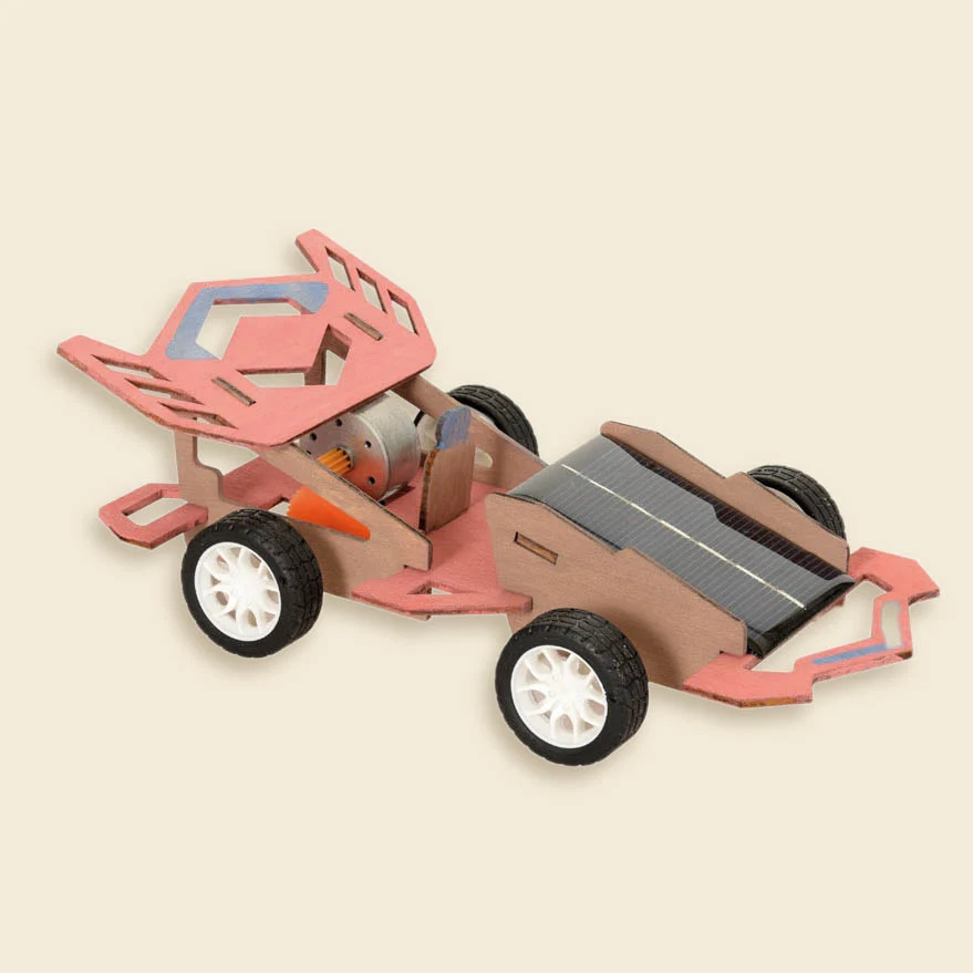 Voiture de course solaire à monter Egmont Toys