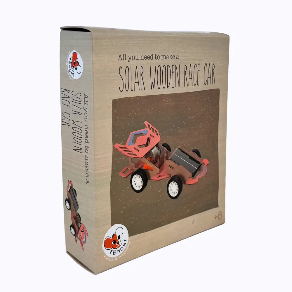 Voiture de course solaire à monter Egmont Toys