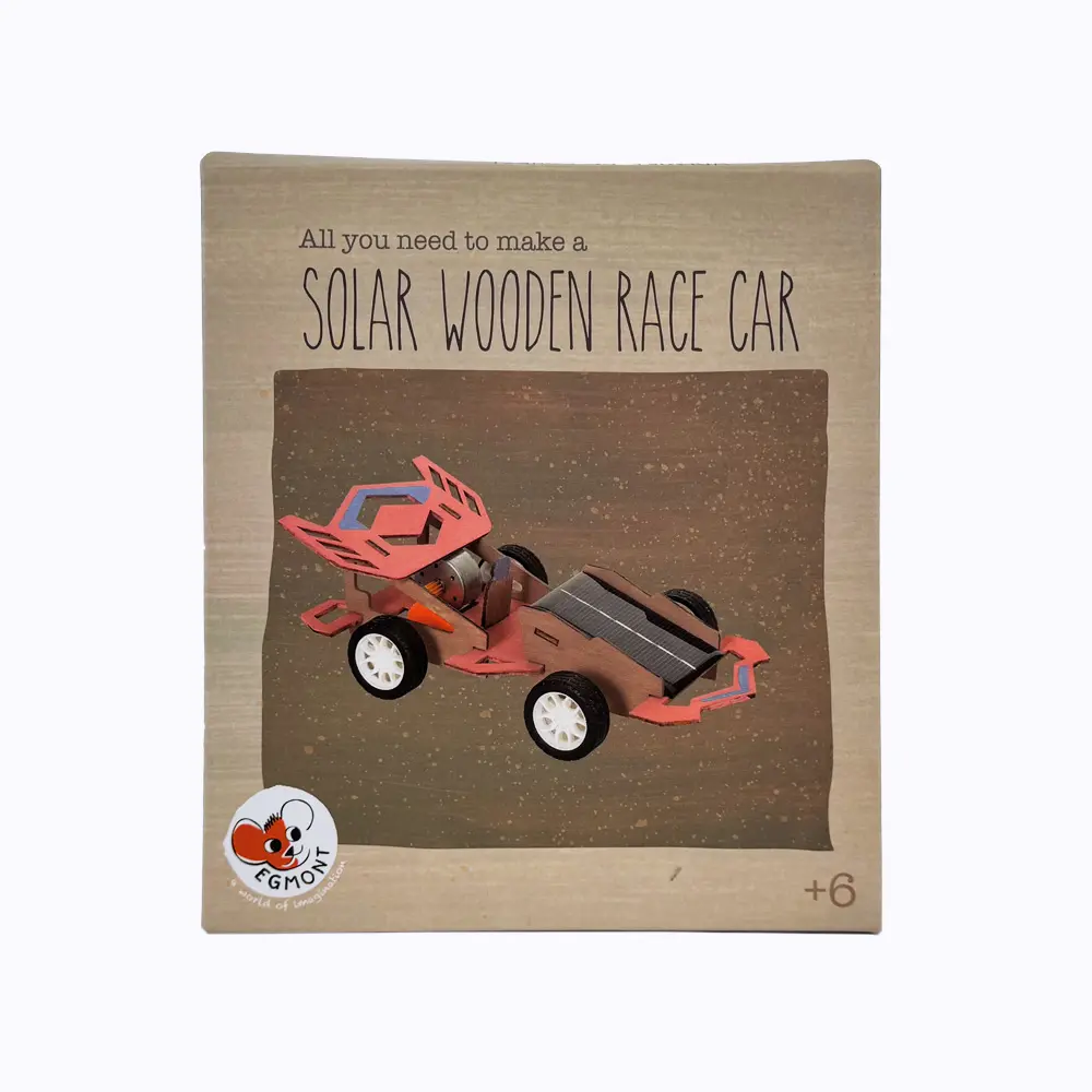 Voiture de course solaire à monter Egmont Toys