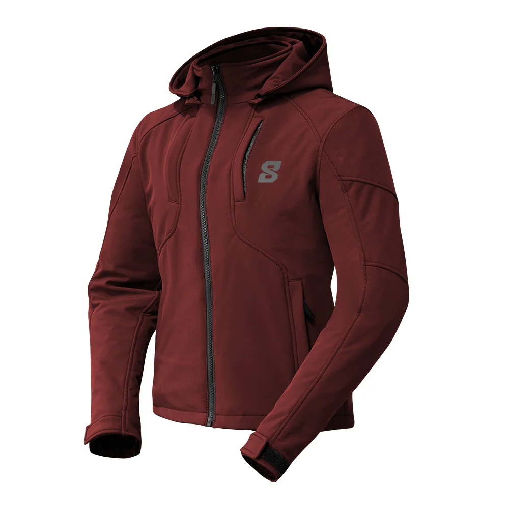 Blouson de moto femme - Cirrus Spring Grenat EIGHT