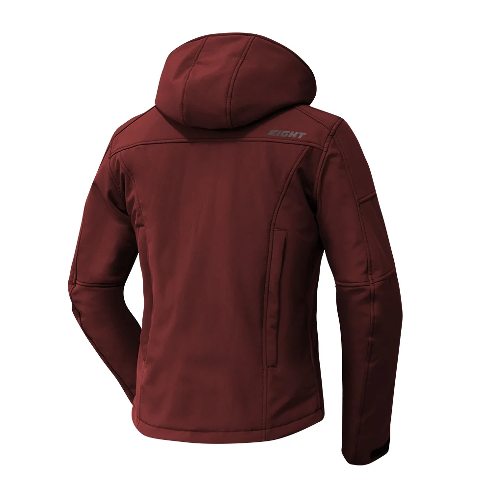 Blouson de moto femme - Cirrus Spring Grenat EIGHT