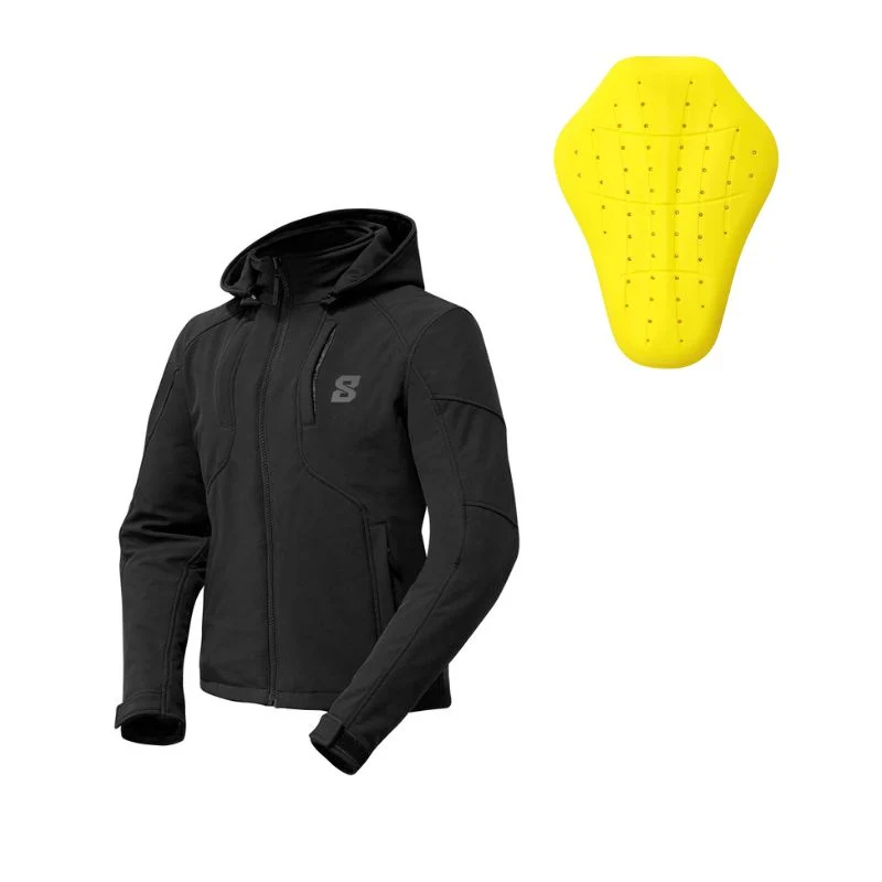 Blouson de moto femme - Cirrus Spring Noir EIGHT
