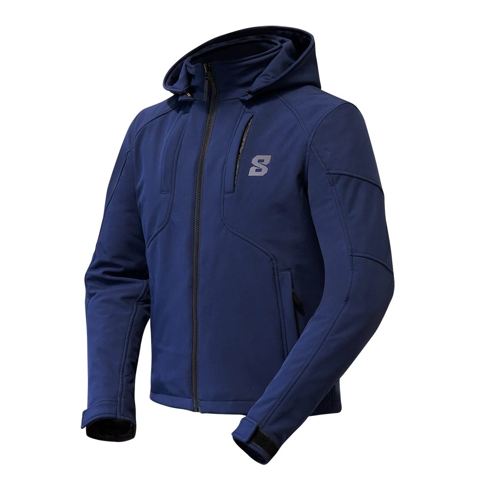 Blouson de moto homme - Cirrus bleu EIGHT
