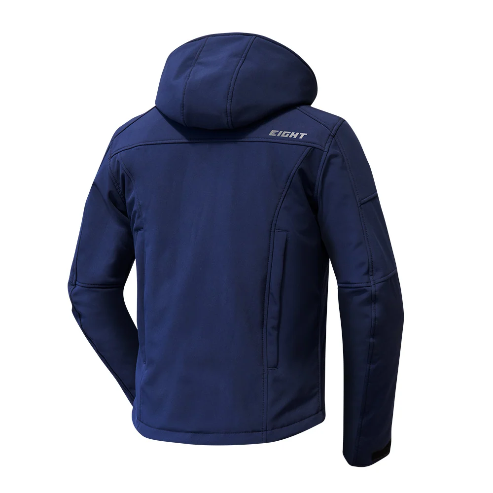 Blouson de moto homme - Cirrus bleu EIGHT