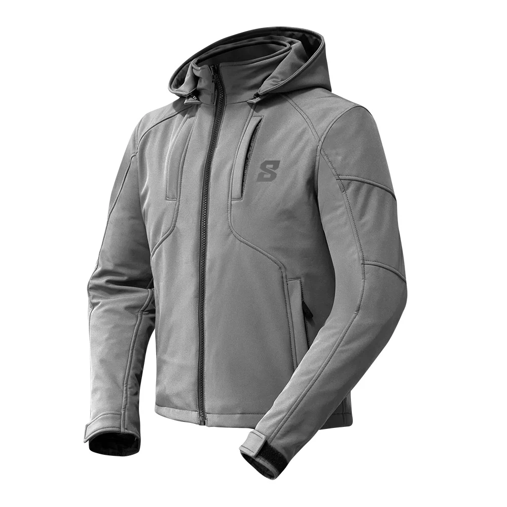Blouson de moto homme - Cirrus spring gris EIGHT