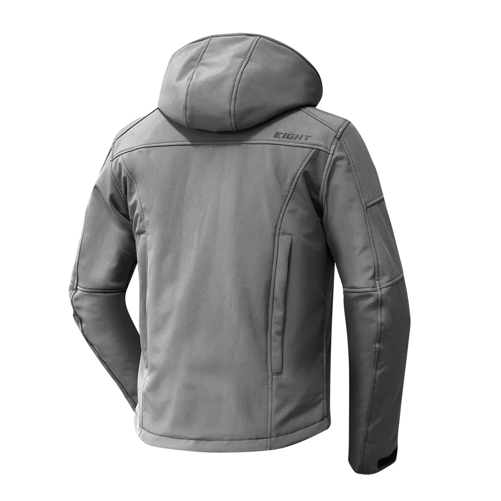 Blouson de moto homme - Cirrus spring gris EIGHT