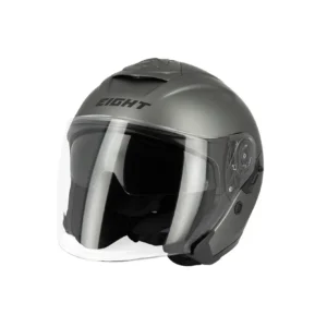 Casque jet moto - E-Tech Gris EIGHT