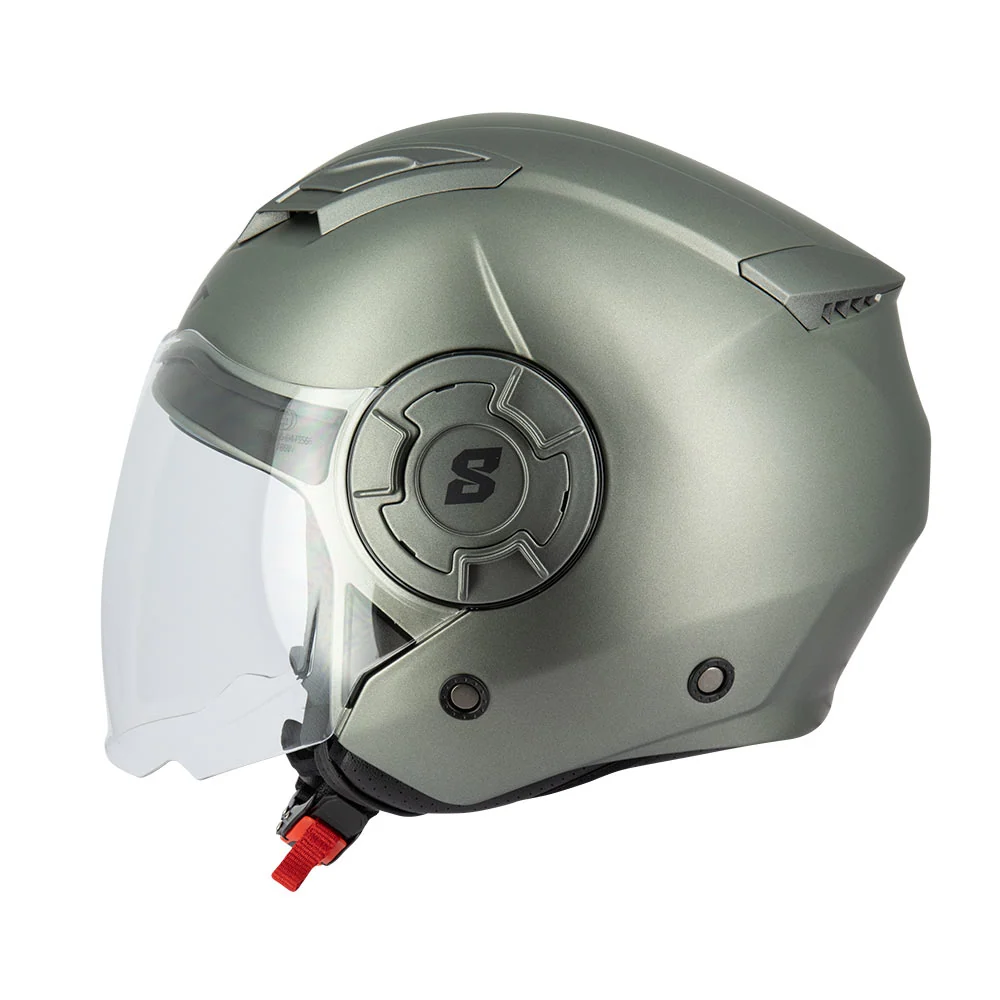 Casque jet moto - S749 Titanium Gris EIGHT