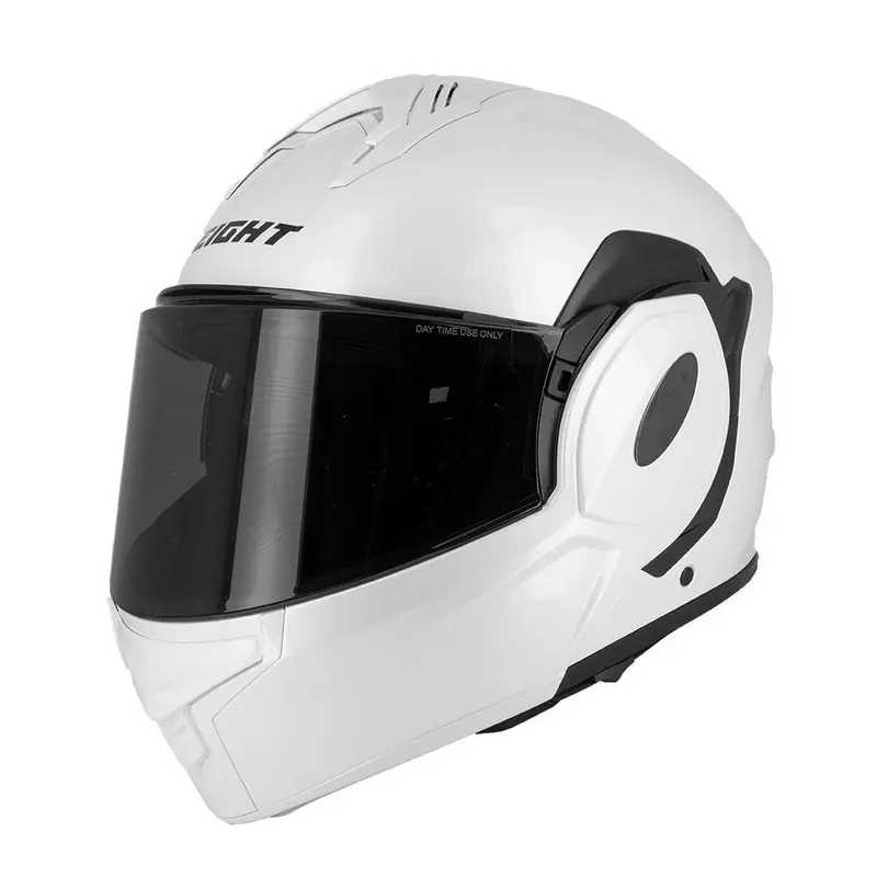 Casque moto modulable - FlipTech blanc EIGHT
