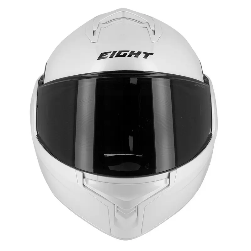Casque moto modulable - FlipTech blanc EIGHT
