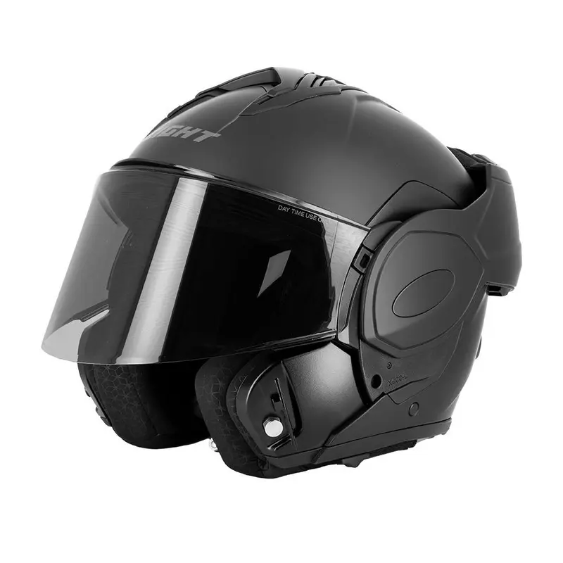Casque moto modulable - FlipTech noir EIGHT
