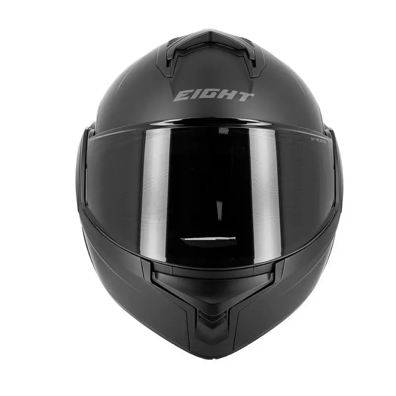 Casque moto modulable - FlipTech noir EIGHT