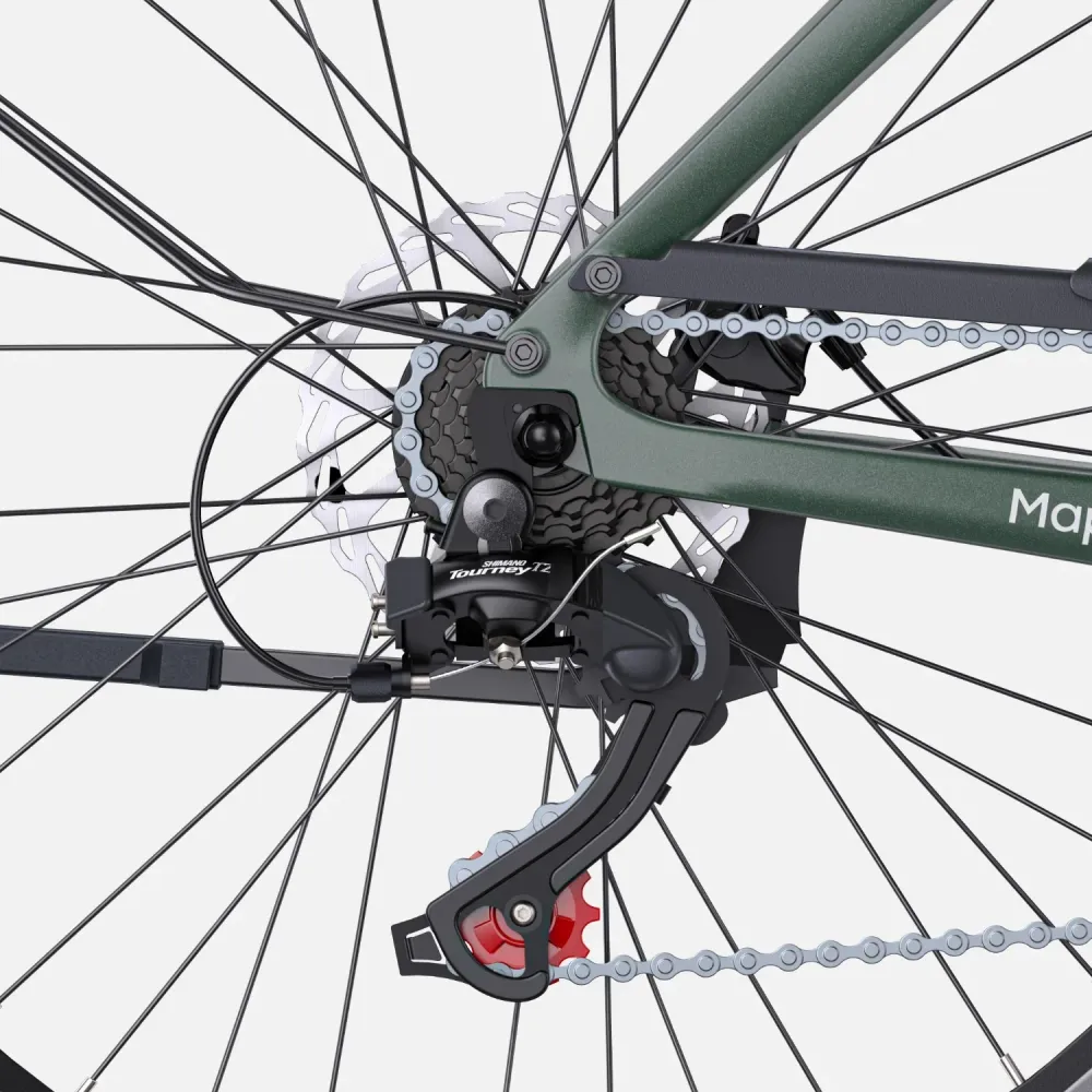 Vélo Électrique ENGWE N1 AIR ST - Moteur 250W Batterie 36V10Ah Pneus De 27.5 Pouces Freins à Disque - Gris