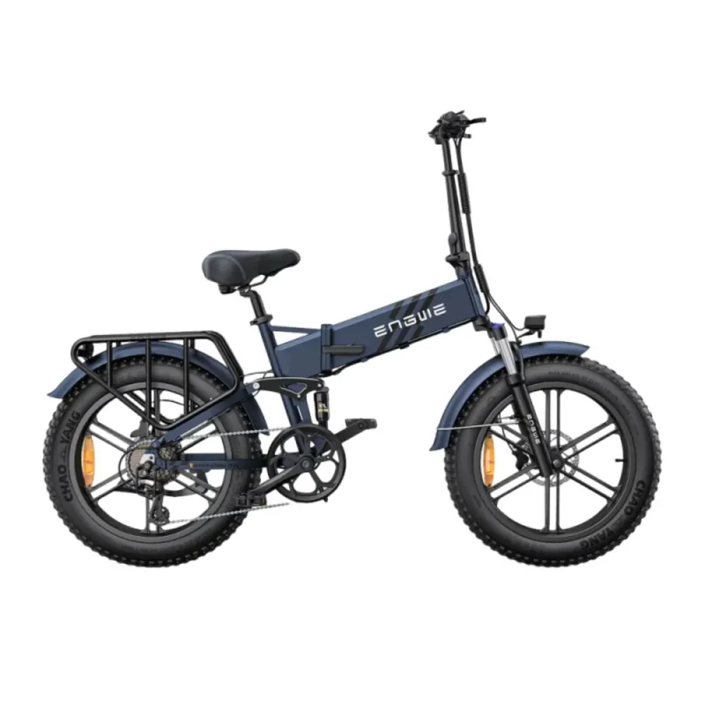 Vélo Électrique ENGWE ENGINE PRO 2.0 - Suspension Complète 750W Moteur 48V16AH Batterie Shimano 8 Vitesses - Bleu