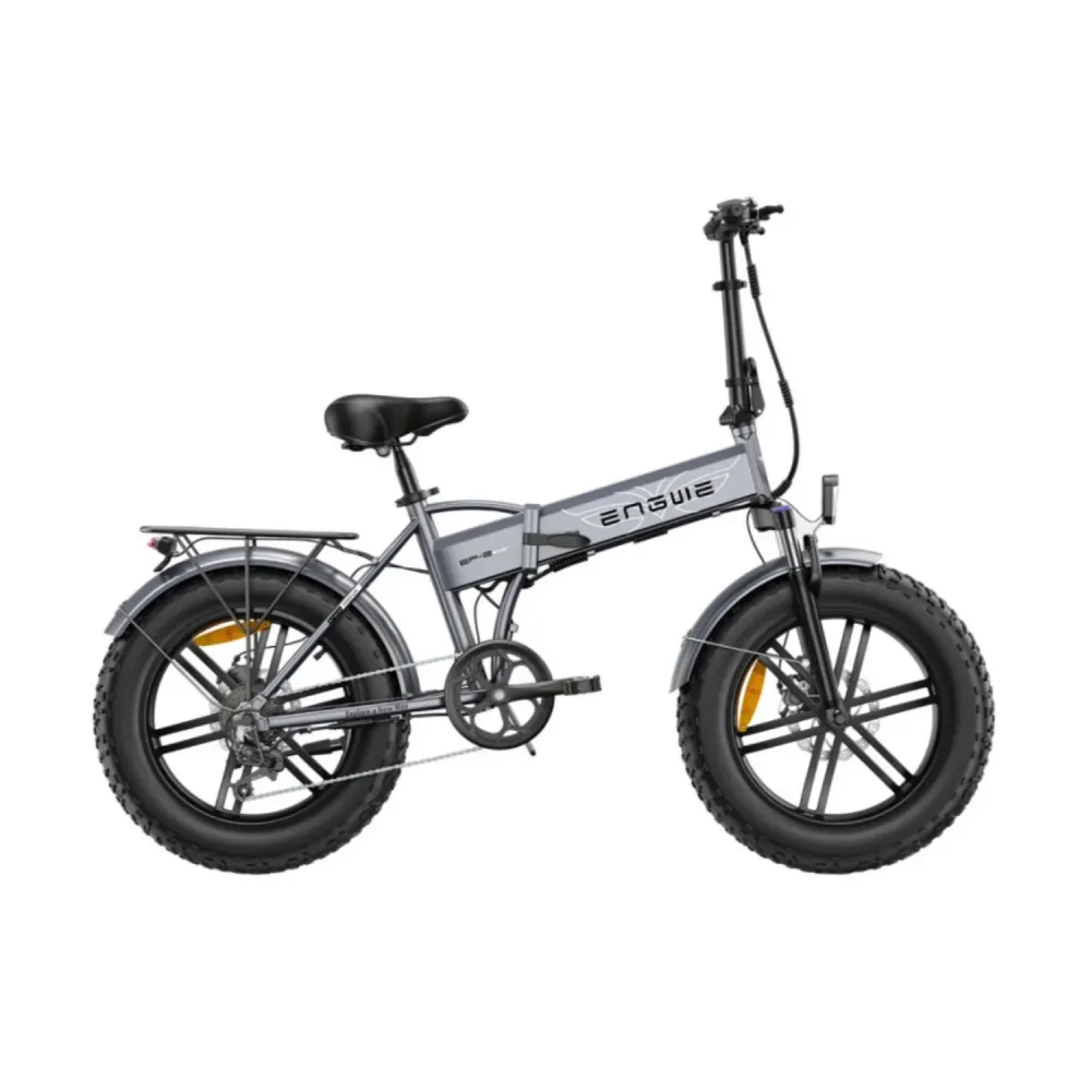 Vélo Électrique ENGWE EP-2 BOOST - 250W Moteur Batterie 48V13AH 20 Pouces Pneus Freins à Disque Hydrauliques - Gris