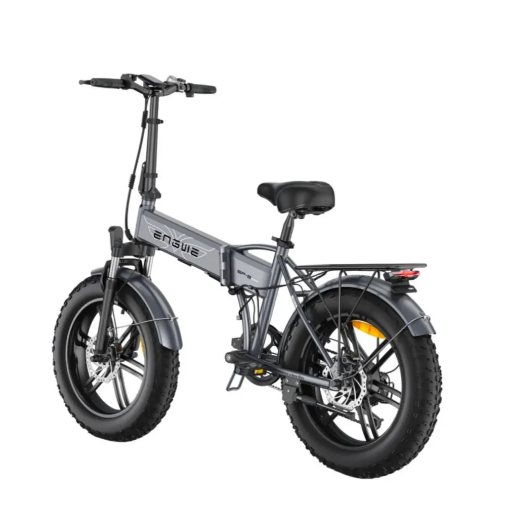 Vélo Électrique ENGWE EP-2 BOOST - 250W Moteur Batterie 48V13AH 20 Pouces Pneus Freins à Disque Hydrauliques - Gris