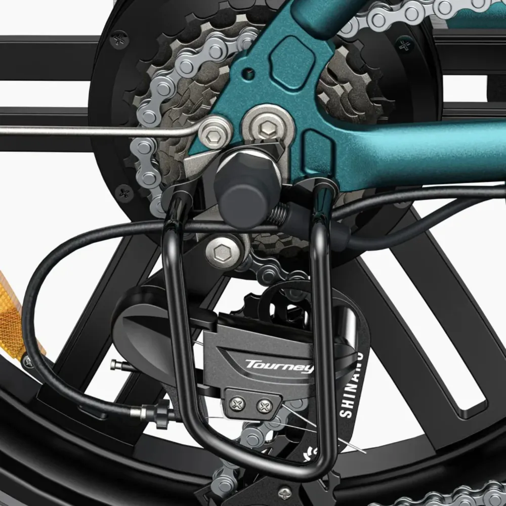 Vélo Électrique ENGWE L20 Boost - Moteur 250W Batterie 48V13Ah Pneus De 20 Pouces Freins à Disque - Noir