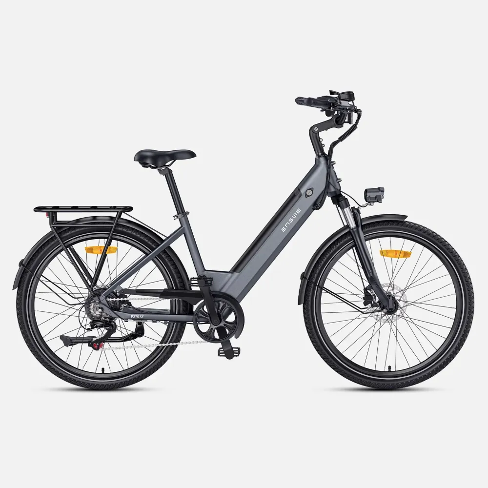 Vélo Électrique ENGWE P275 SE - 250W Moteur Batterie 468Wh Pneus 27.5" Pouces freins à disque - Gris