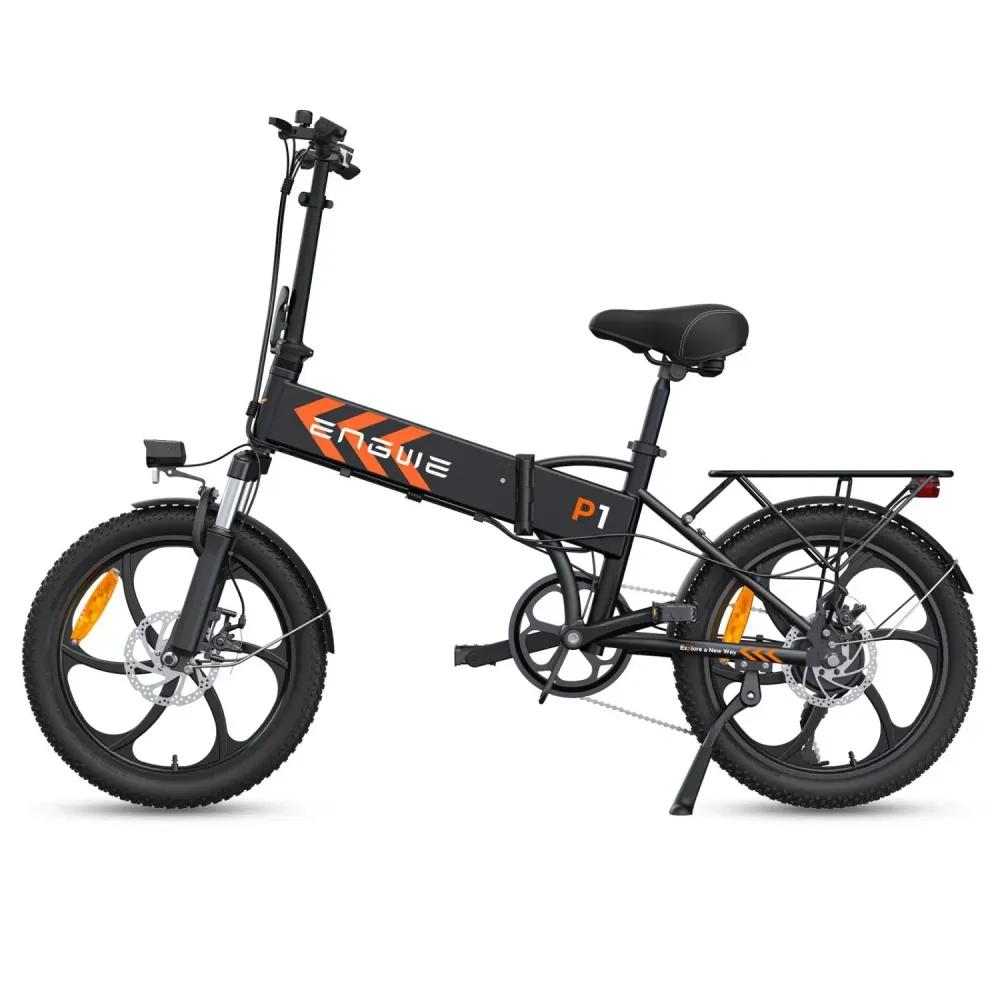 Vélo électrique ENGWE P1 - Pneus 20 Pouces 250W Batterie 36V 13AH Frein à Disque Mécanique - Noir