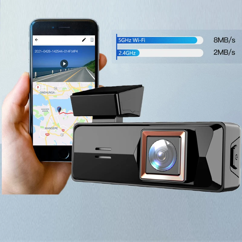 Enregistreur de voiture APP interconnexion HD vision nocturne surveillance téléphone wifi pour voitures, camions, taxis