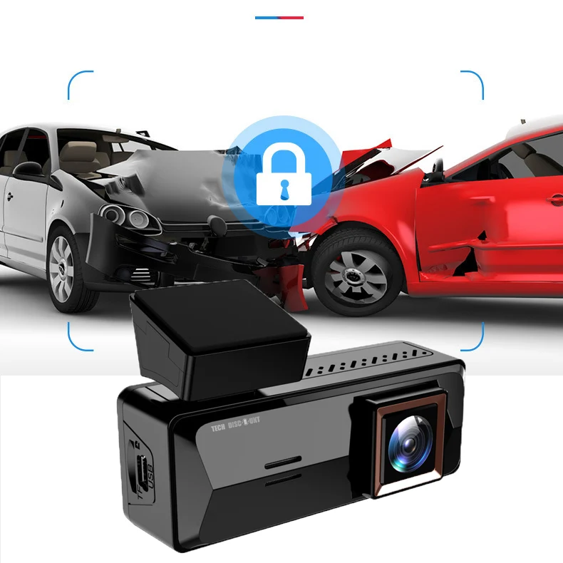 Enregistreur de voiture APP interconnexion HD vision nocturne surveillance téléphone wifi pour voitures, camions, taxis