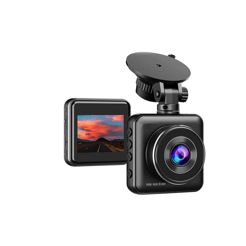 Enregistreur de voiture vision nocturne 1080P à double lentille avant et arrière pour la surveillance vidéo de la voiture