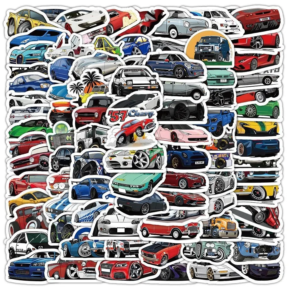 Ensemble d'autocollants de voiture haut de gamme