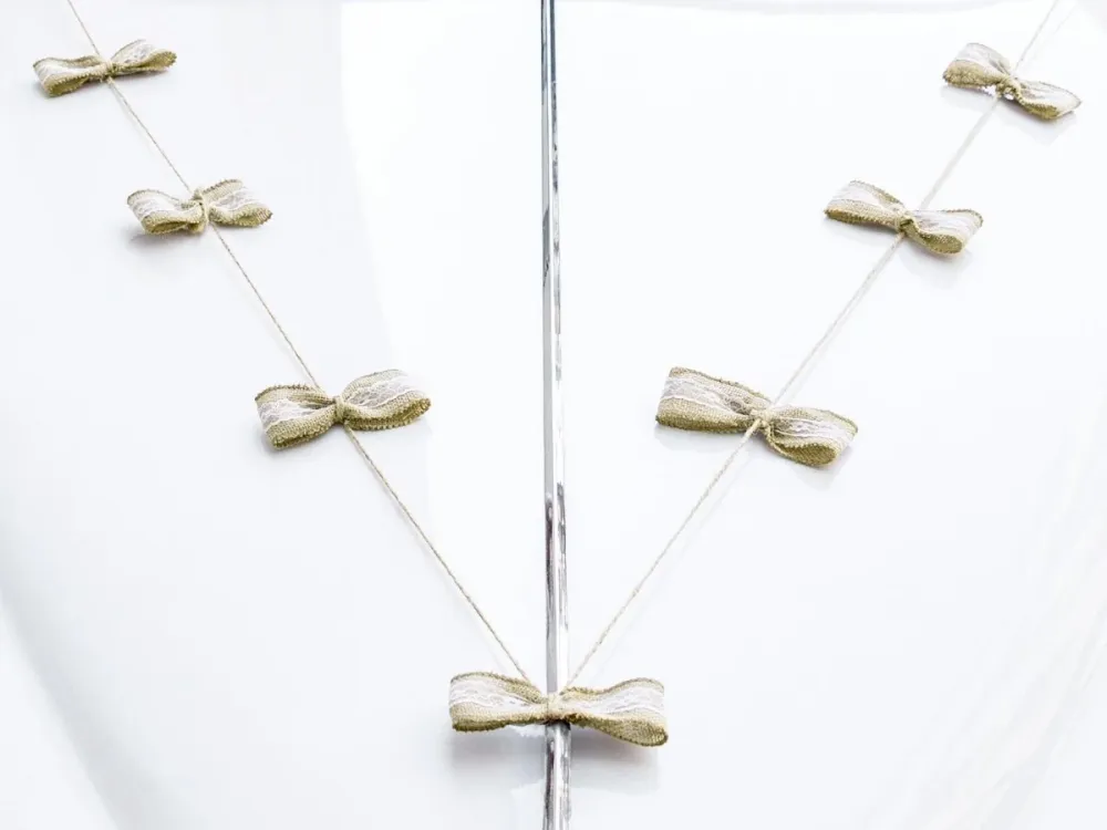 Ensemble de décoration de voiture Arcs de mariage