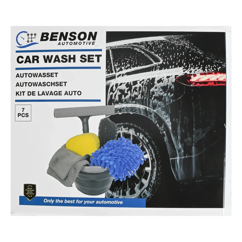 Ensemble de lavage de voiture 7 pièces