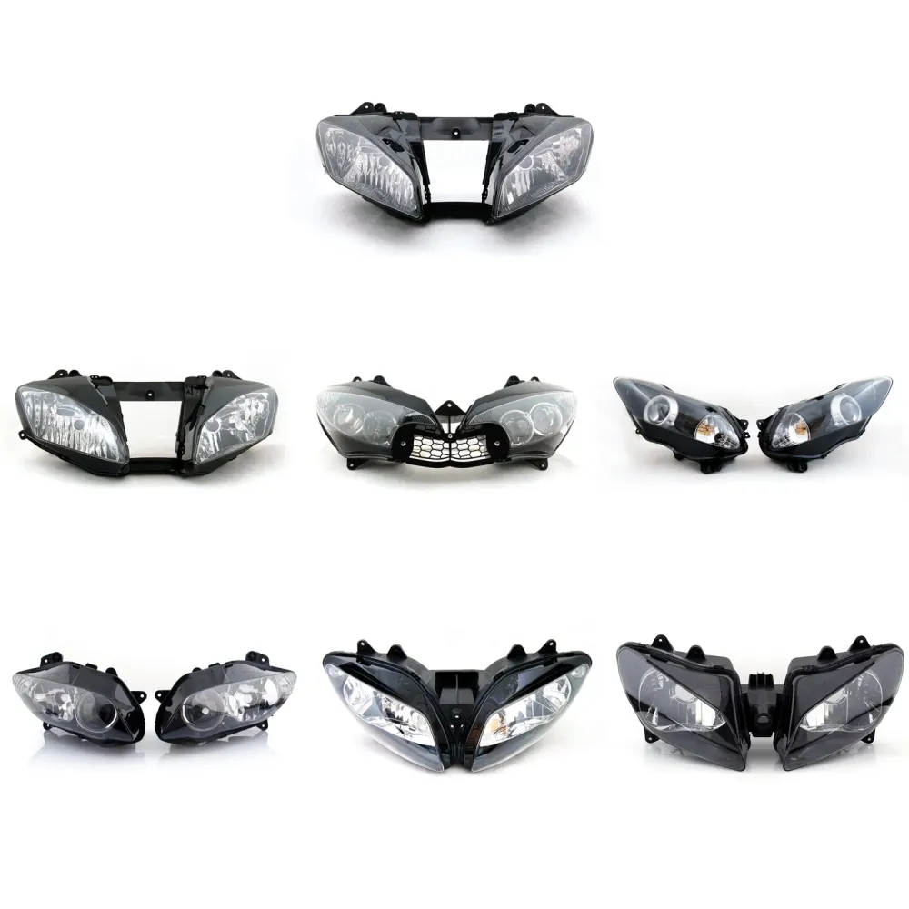 Ensemble phare de moto Yamaha R6 2008-2016 clair générique A032