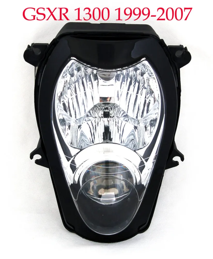 Ensemble de phares de moto pour Suzuki GSXR 600 750 1000 Hayabusa 1300 clair générique Pour