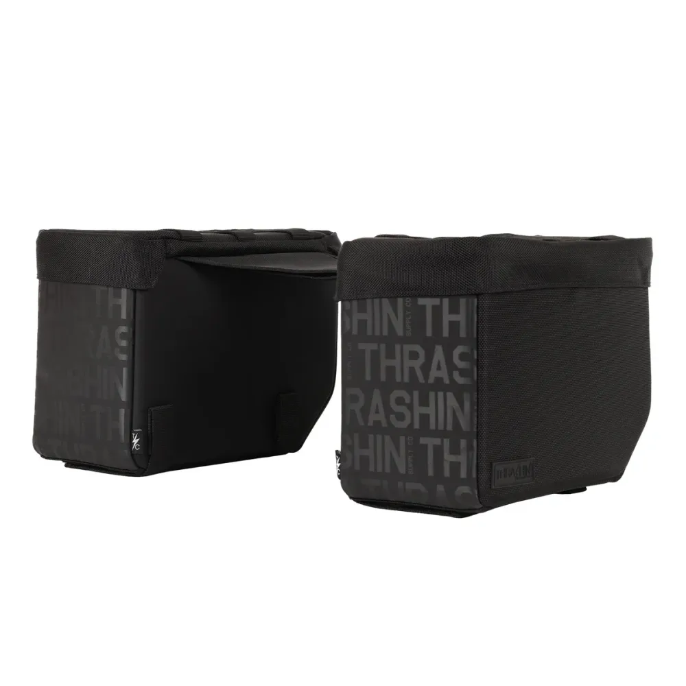 Ensemble de sacoches de moto Thrash Supply Escape Base 18L à enfiler