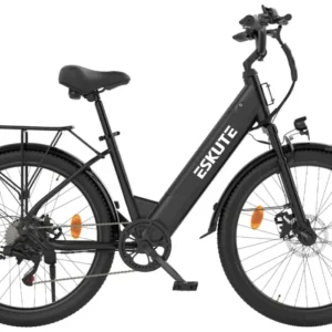 Vélo électrique ESKUTE C100 PLUS 250W 100 km freins à disque noir