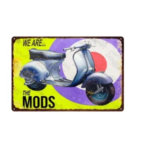 Vintage Poster Moto Modele Éternel Vintage