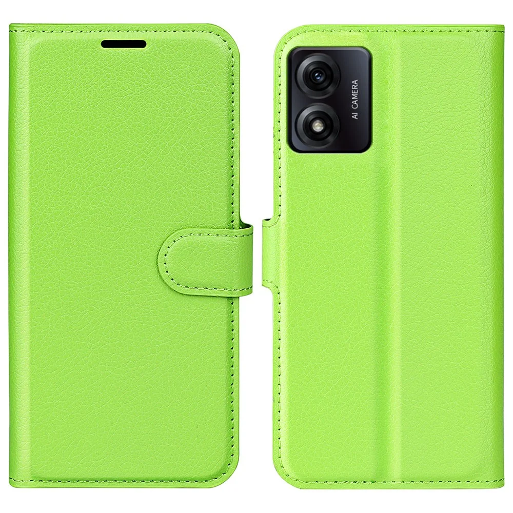 Etui classique Motorola Moto E13 - Vert