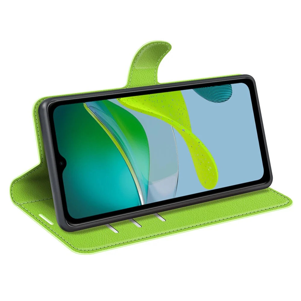 Etui classique Motorola Moto E13 - Vert