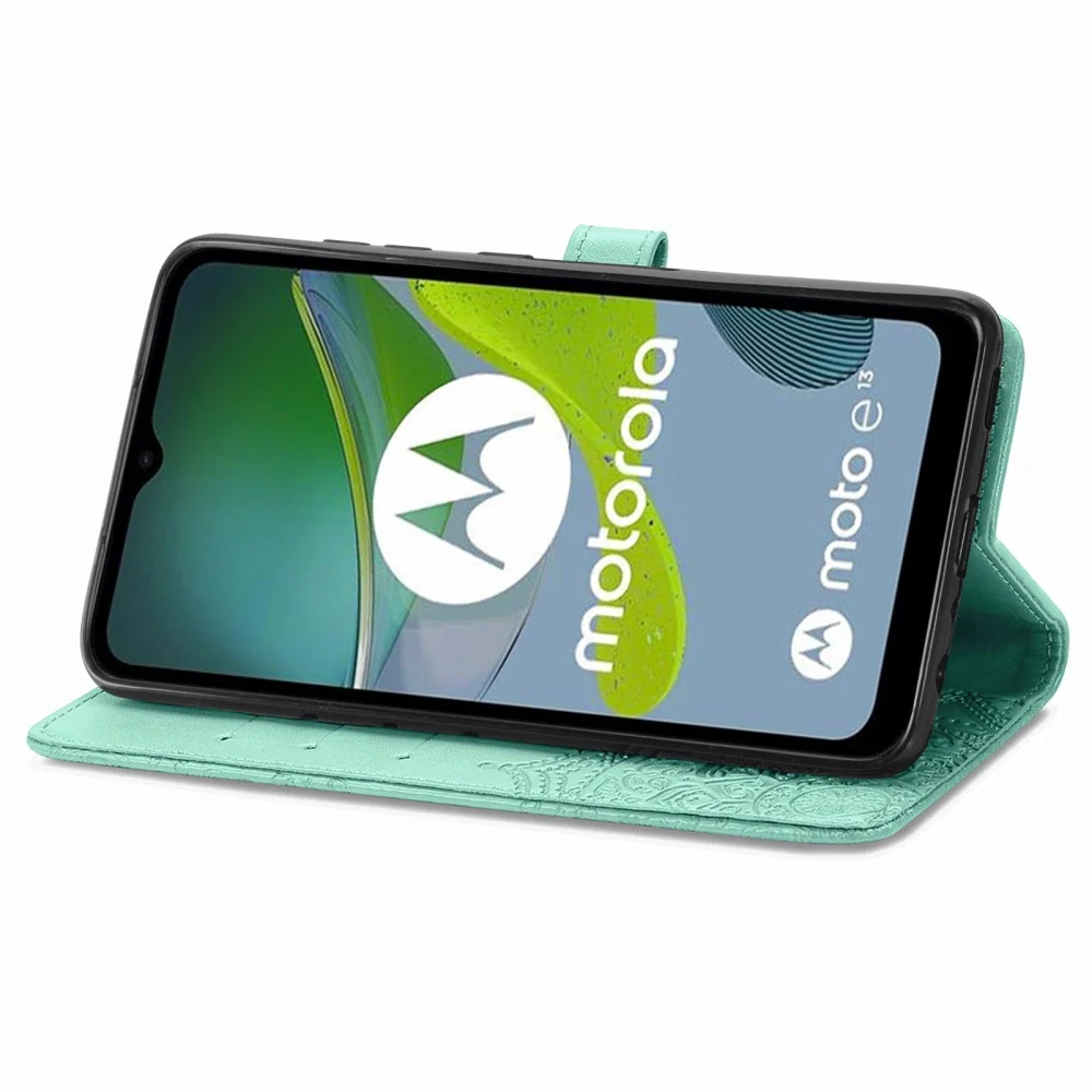 Etui Mandala Motorola Moto E13 - Vert