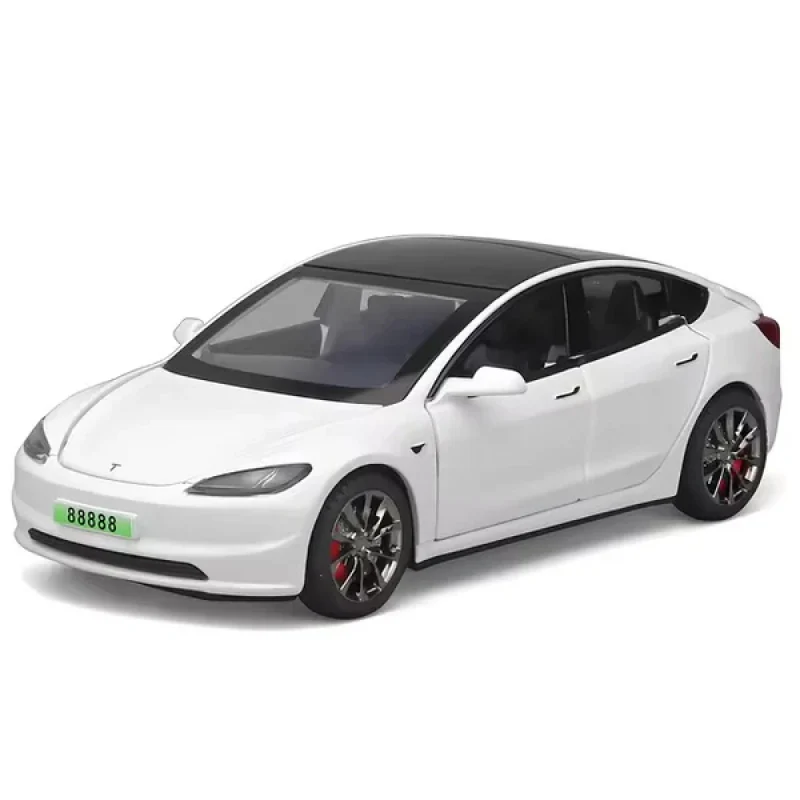 EV Motion Tesla Model 3 (2024) Modèle réduit de voiture Highland à l'échelle 1:32 en aluminium EV Motion Shop