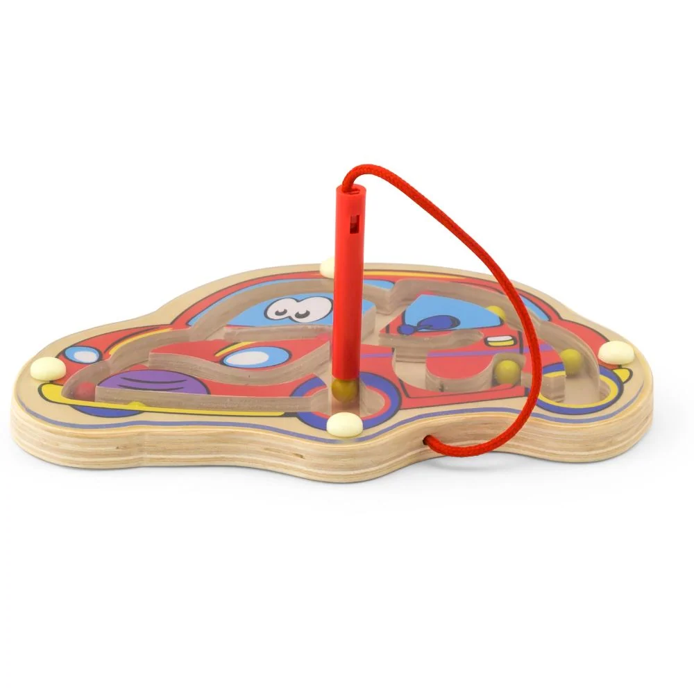 Labyrinthe, traceur de perles magnétiques - Voiture Eveil Montessori