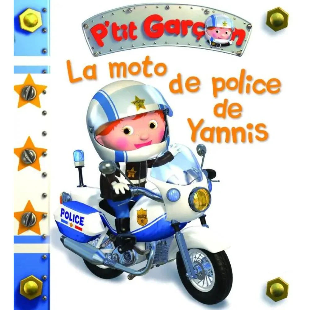 La moto de police de Yannis Eveil Montessori