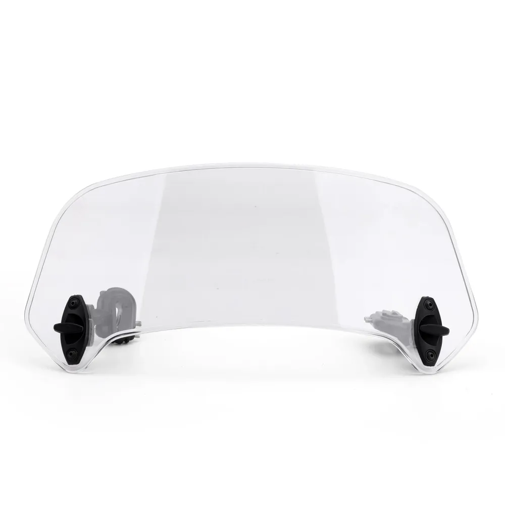Extension de pare-brise à Clip réglable pour moto, déflecteur de vent transparent générique