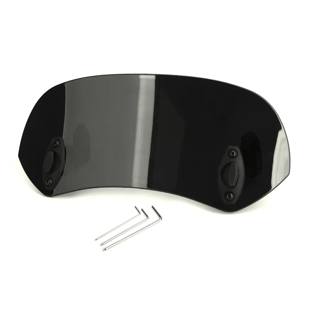 Extension de pare-brise à Clip réglable pour moto, déflecteur de vent