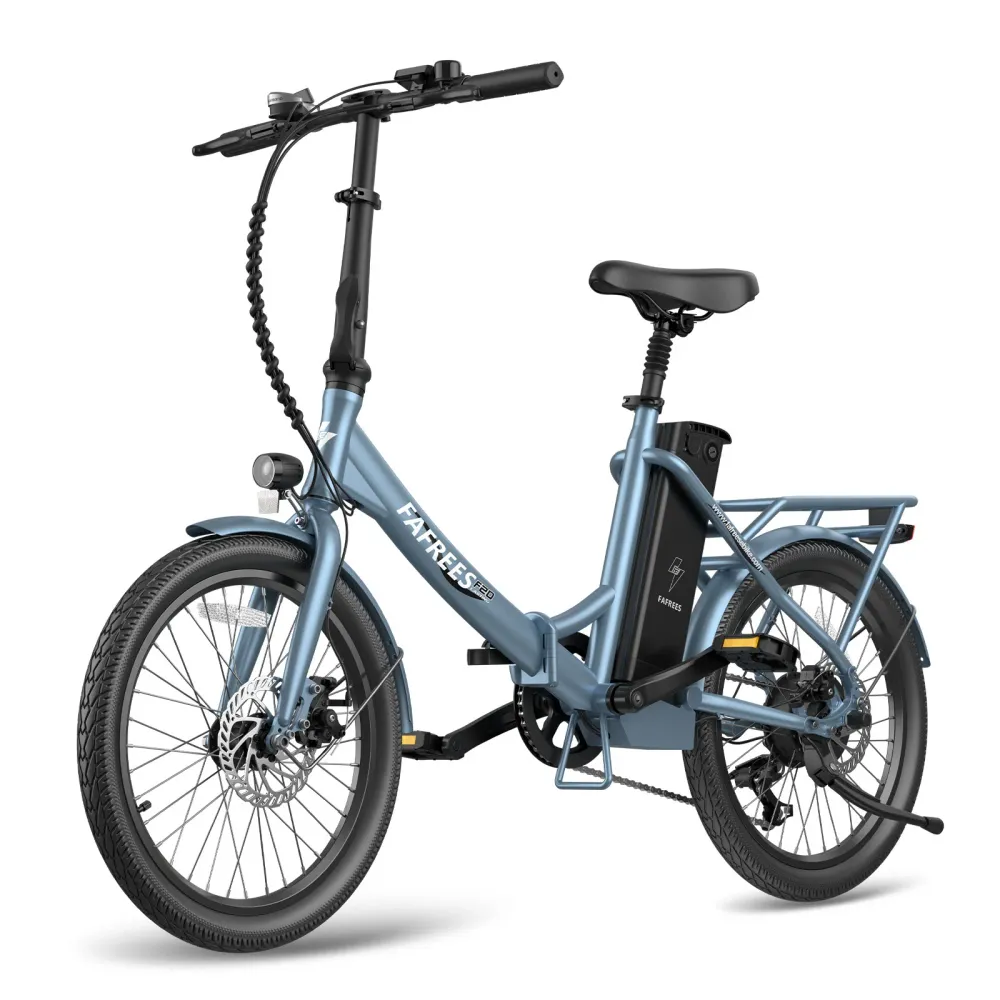 Vélo électrique FAFREES F20 Lasting - Moteur 250W Batterie 36V18.2Ah Assisted Autonomie 120KM Frein à Disque Mécanique - G...
